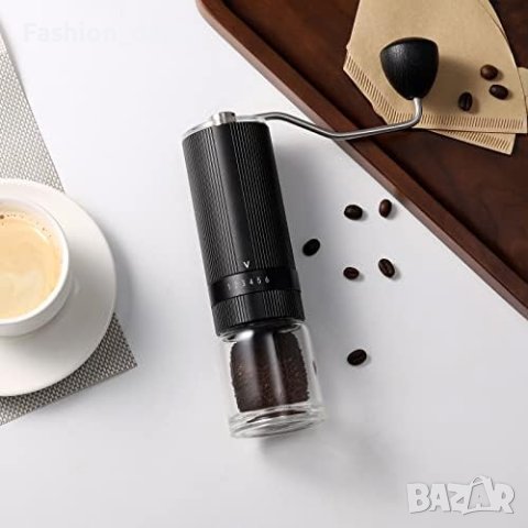 Нова Черна ръчна кафемелачка неръждаема стомана Подарък, снимка 6 - Други стоки за дома - 42988566