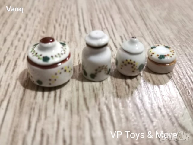 Порцеланов сервиз за барби, снимка 17 - Кукли - 32173546