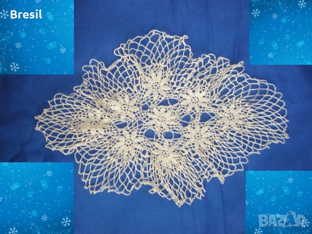 Коледни покривки Плетени покривки за маса Дантелени покривки Тишлайфер Карета, снимка 11 - Декорация за дома - 31058763