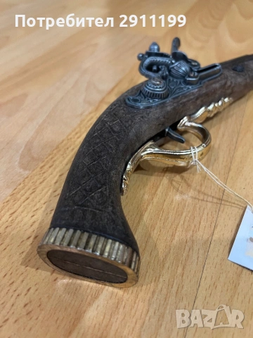 Реплика на кремъклия, снимка 3 - Антикварни и старинни предмети - 53364141