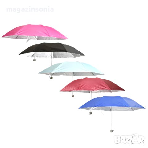 Цветни сгъваеми дамски чадъри, снимка 2 - Други - 38396847
