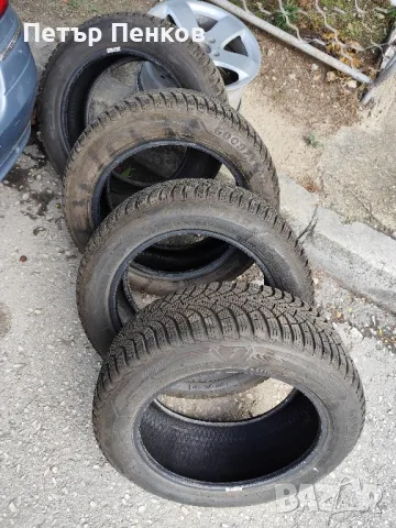 4 броя зимни гуми Goodyear 205/55/R16, снимка 3 - Гуми и джанти - 47303362