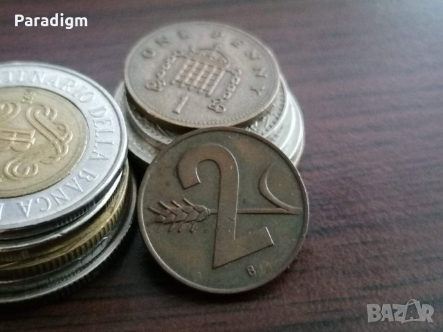 Монета - Швейцария - 2 рапен | 1958г.; серия B, снимка 1 - Нумизматика и бонистика - 35038992