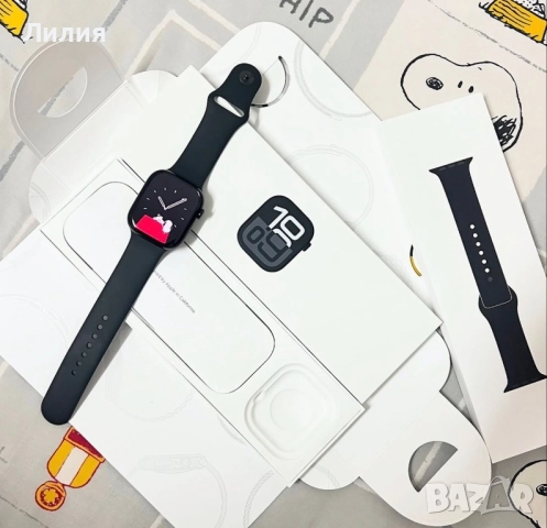 Смарт часовник Apple Watch 10, снимка 15 - Мъжки - 51085292