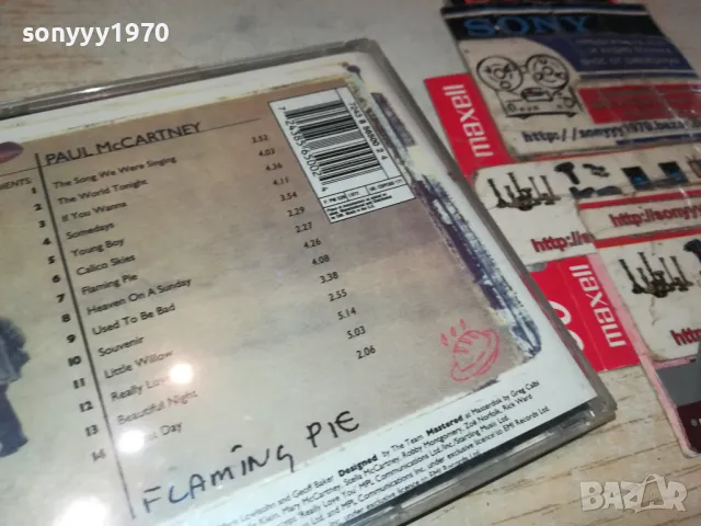 PAUL MC CARTNEY CD 0705251945, снимка 16 - CD дискове - 50195738