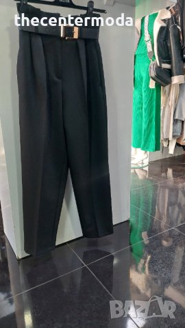 Дамски панталон с висока талия, снимка 1