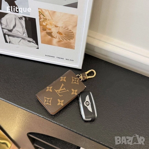 ключодържатели Louis vuitton от Естествена кожа 10cm↔️ 5cm↕️🎁 , снимка 4 - Други - 52908301