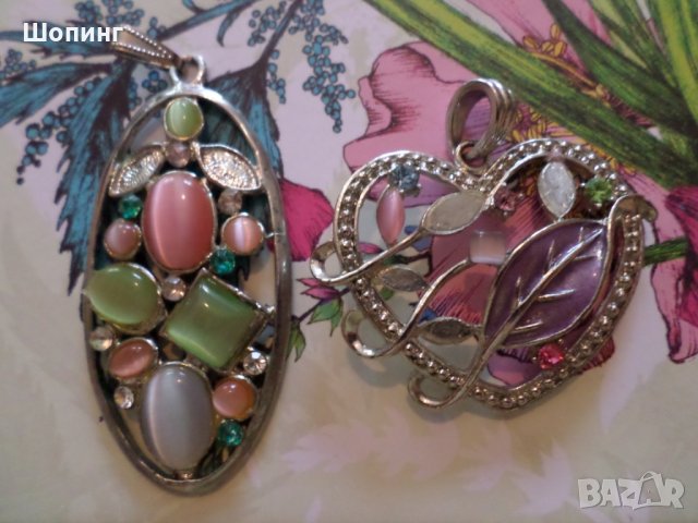 Две красиви колиета (2в1), снимка 5 - Колиета, медальони, синджири - 26266195