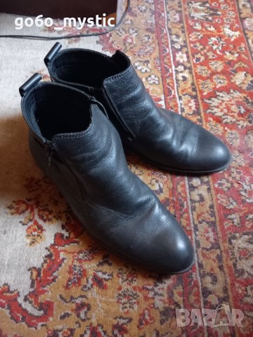 Зимни официални обувки ( официални боти ) на пловдивски производител . Номер 41, снимка 1 - Официални обувки - 43879167