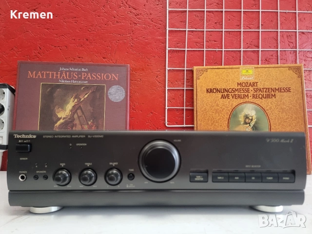 усилвател TECHNICS SU -V 500m2, снимка 2 - Ресийвъри, усилватели, смесителни пултове - 53401957