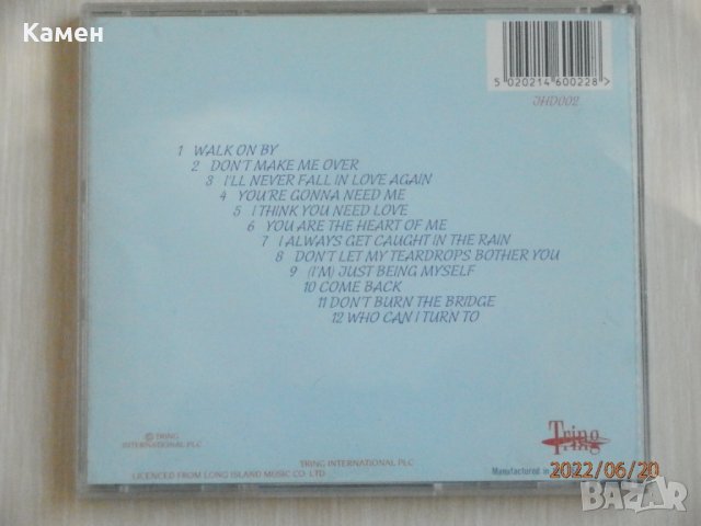 Оригинален диск на Dionne Warwick - Just Being Myself - 1989, снимка 2 - CD дискове - 29828149