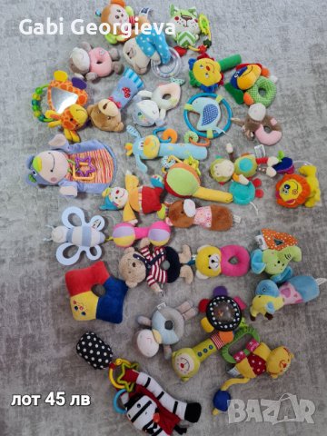 Лот бебешки дрънкалки,гушкалки,чесалки , снимка 4 - Дрънкалки и чесалки - 38845718