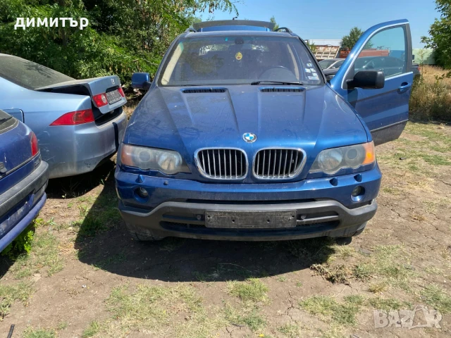 bmw x5 e53 4.4 286 на части бмв х5 е53 газов инжекцион кожа навигация, снимка 2 - Автомобили и джипове - 50943791