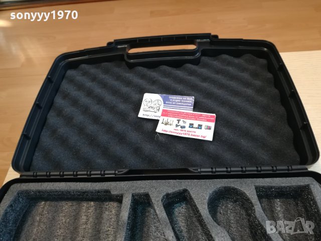 SHURE-ПРАЗЕН КУФАР ЗА МИКРОФОНИ 2601220915, снимка 5 - Микрофони - 35563527