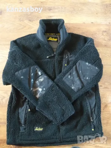 snickers workwear sherpa fleece - мъжко работно горнище СЪС СЛЕДИ ОТ УПОТРЕБА, снимка 3 - Якета - 48616365