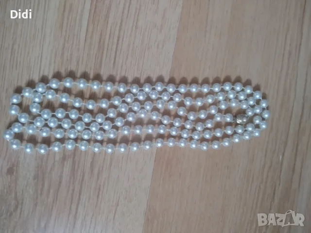 Перлен гердан , снимка 2 - Колиета, медальони, синджири - 49088942