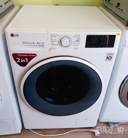Инверторна пералня със сушилня  LG -  8/4 кг, снимка 2 - Перални - 43852568