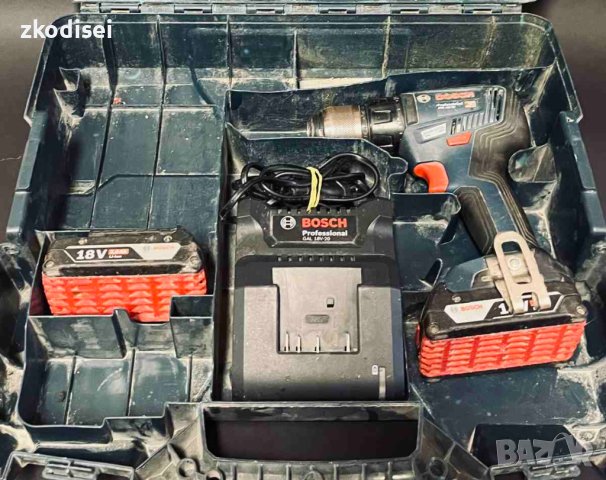 Винтоверт Bosch GSR 18V-50, снимка 2 - Винтоверти - 42951486