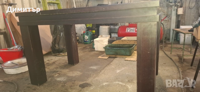 Разтегателна масивна маса, снимка 4 - Маси - 53404280