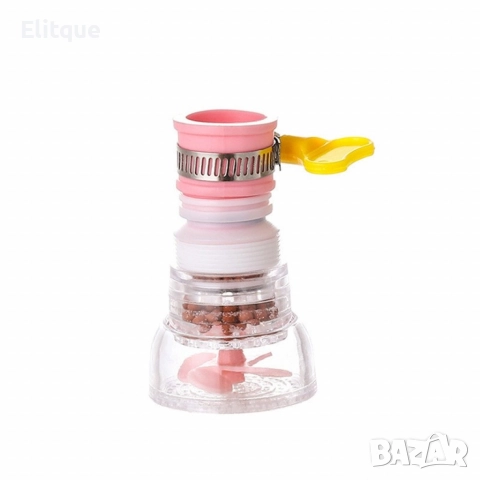 Въртящ се регулируем филтър душ за чешма