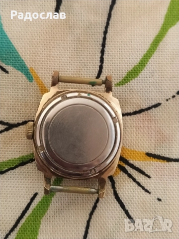механичен позлатен часовник Слава, снимка 4 - Дамски - 51955511