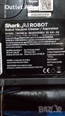 прахосмукачка робот Shark AI,

, снимка 4 - Прахосмукачки - 48329241