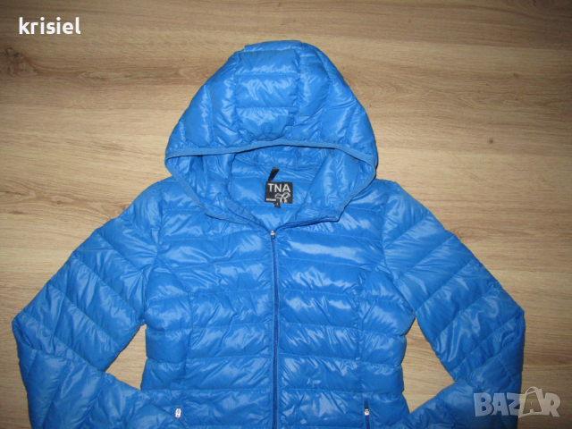 ПРОЛЕТНО СУПЕР ОЛЕКОТЕНО ЯКЕ С ГЪШИ ПУХ--XS номер, снимка 3 - Якета - 44874136