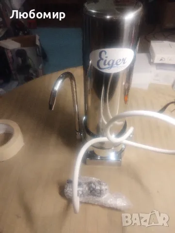 Eiger Inox система за воден филтър за кран за плот, 5 степени – 0,5 μm

, снимка 3 - Други - 48576454