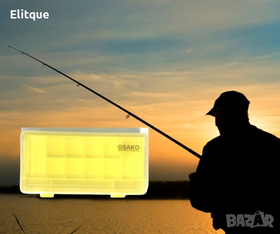 Малка кутия за риболовни принадлежности и примамки К-30, снимка 2 - Декорация за дома - 52841407