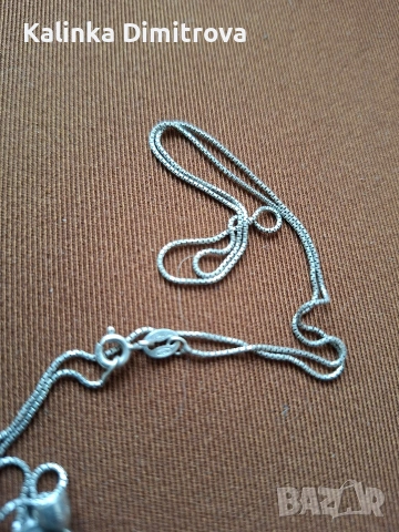 Сребърни бижута-925., снимка 8 - Колиета, медальони, синджири - 53219168