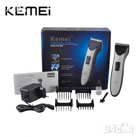 Машинка за подстригване на коса и брада Kemei KM-3909 тример, снимка 3 - Тримери - 26403333