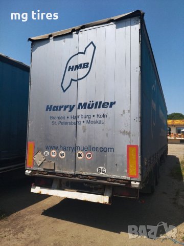 Полуремарке ,кроне,мега ,bpw eco оси., снимка 3 - Ремаркета - 33645766