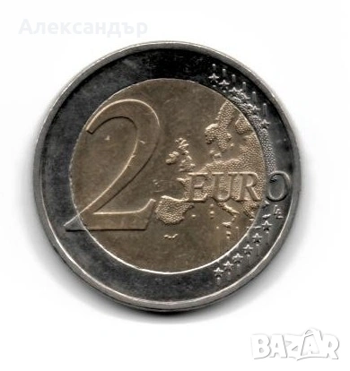 Германия 2 евро, 2015 25 години от обединението на Германия, снимка 2 - Нумизматика и бонистика - 53519561