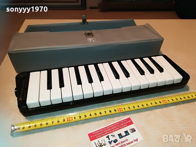 hohner melodica piano 26-made in germany 0106211233, снимка 4 - Духови инструменти - 33067057