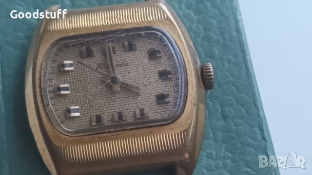 Часовник Ракета Ау10,Raketa Au10,с кутия ,работещ , снимка 14 - Мъжки - 51954385