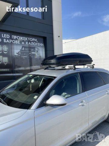 Автобокс (кутия, багажник) 380L – T186B Черен