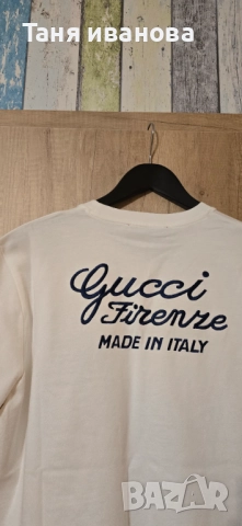 Gucci Firenze M, снимка 4 - Тениски - 52286477