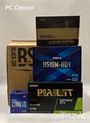 Геймърски компютър Intel Core i3 10100F, GTX 1660 Ti 6GB, 16GB ram, снимка 8 - Геймърски - 53390549
