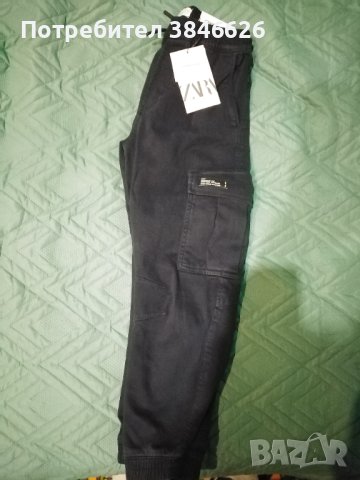  Нов панталон на Zara за 6 годишно момче, снимка 4 - Детски панталони и дънки - 43289670