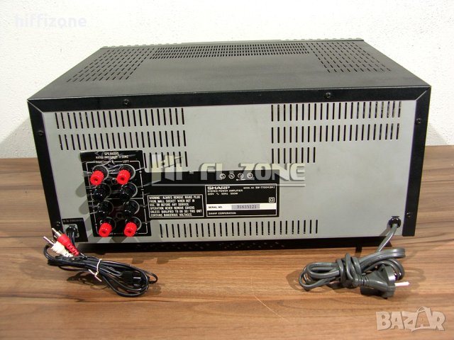 УСИЛВАТЕЛ  Sharp sm-7700h /1 , снимка 6 - Ресийвъри, усилватели, смесителни пултове - 40517936