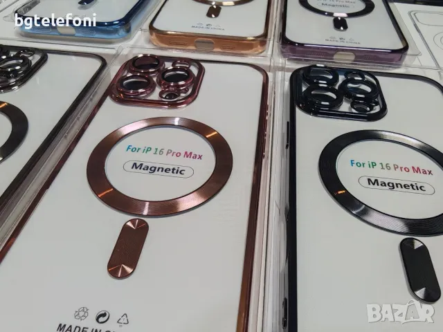 Iphone 16 Pro,iphone 16 Pro Max,iPhone 16 силиконов гръб Magsafe, снимка 11 - Калъфи, кейсове - 48147548