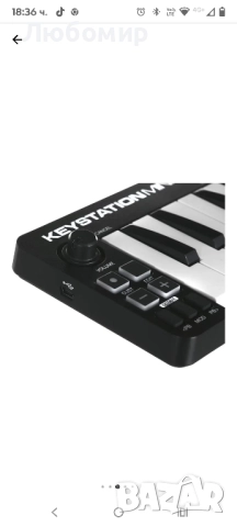 Компактен MIDI контролер M-Audio Keystation Mini 32, снимка 9 - Пиана - 52335484