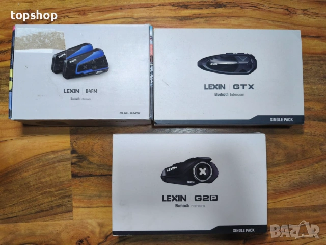 Нови 2бр. LEXIN B4FM Bluetooth слушалки за мотоциклет, блутут интерком за каска до 10 водача..., снимка 11 - Аксесоари и консумативи - 50452961