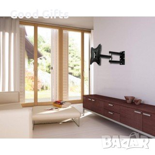 Пълен комплект Стойка за телевизор 14-42инча черна, снимка 2 - Други стоки за дома - 39310229