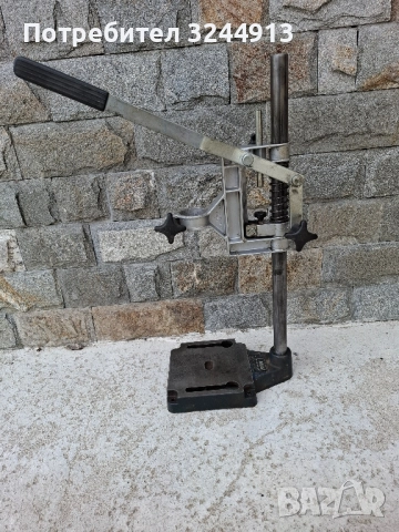 Немска стойка за бормашина AEG BST 717, снимка 3 - Бормашини - 52347606