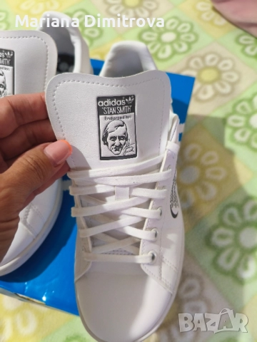 Маратонки Adidas Stan Smith, снимка 3 - Маратонки - 51486831