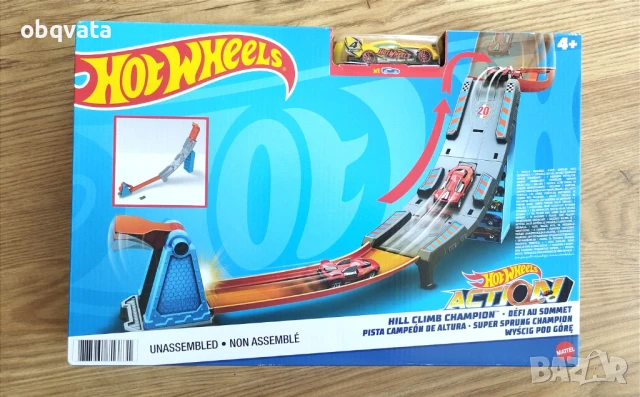 Чисто НОВА Не отваряна писта Hot wheels Hill climb champion