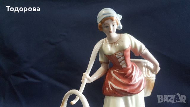 Изящна порцеланова композиция, снимка 6 - Антикварни и старинни предмети - 27966034