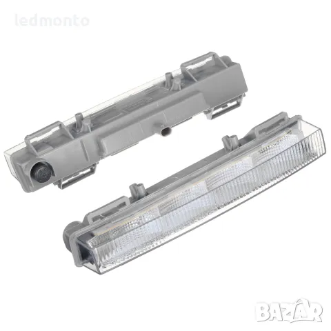 LED дневни светлини и фарове за мъгла за Mercedes ml W166 ML и X204 GLK Мерцедес мл monto.bg , снимка 4 - Части - 48105733