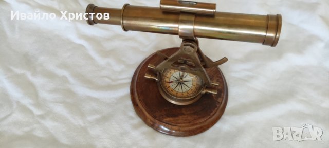 Магнитен компас- старинен корабен уред- реплика, снимка 8 - Антикварни и старинни предмети - 37956314